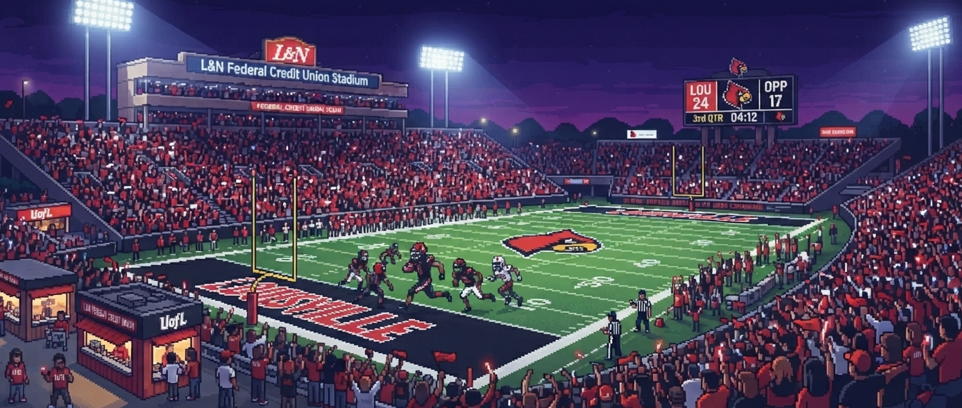 Friday night inside L&N Stadium