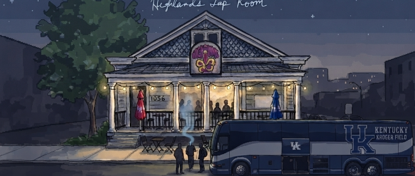 Highlands Tap Room, 2 AM